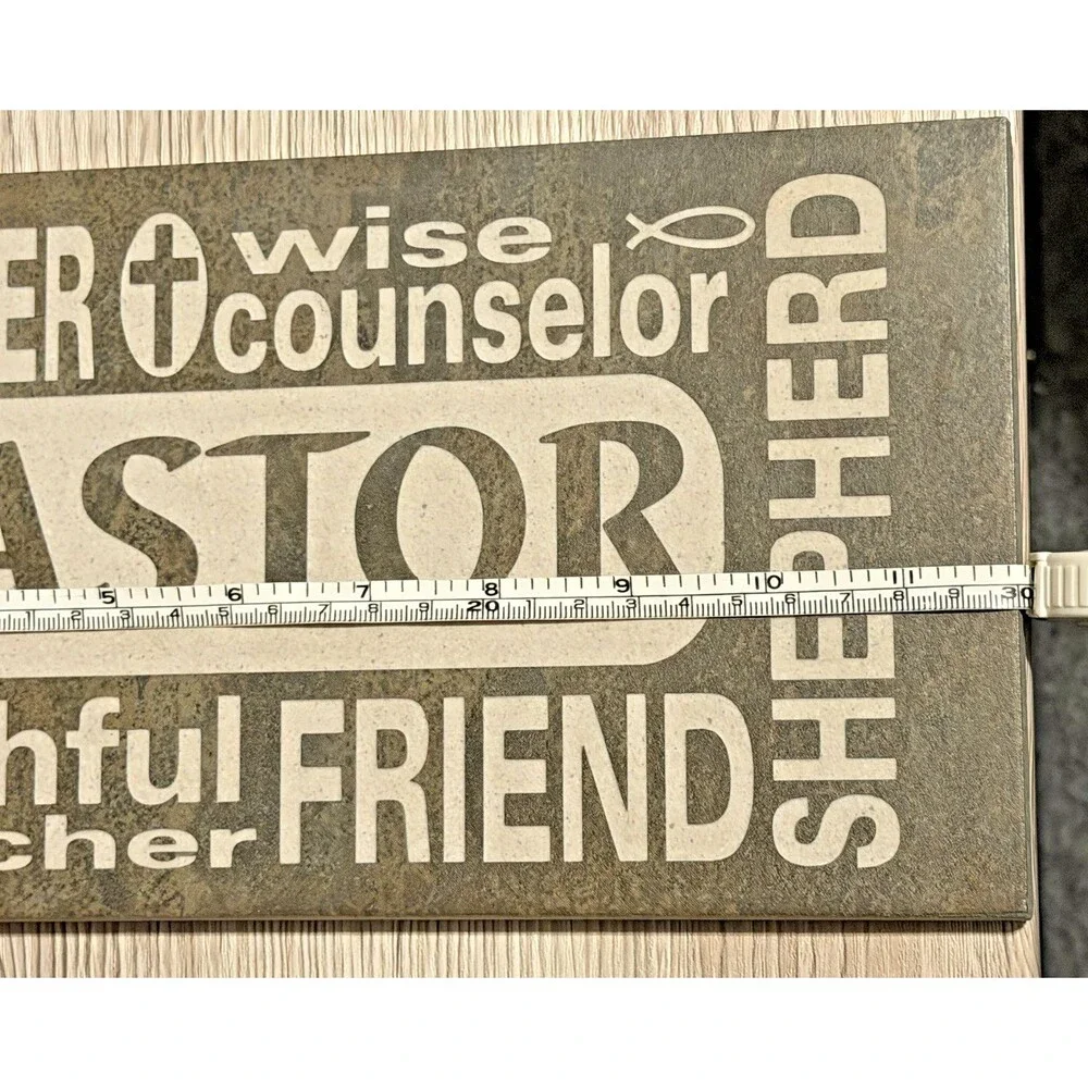 Pastor Appreciation Decorative Tile 12